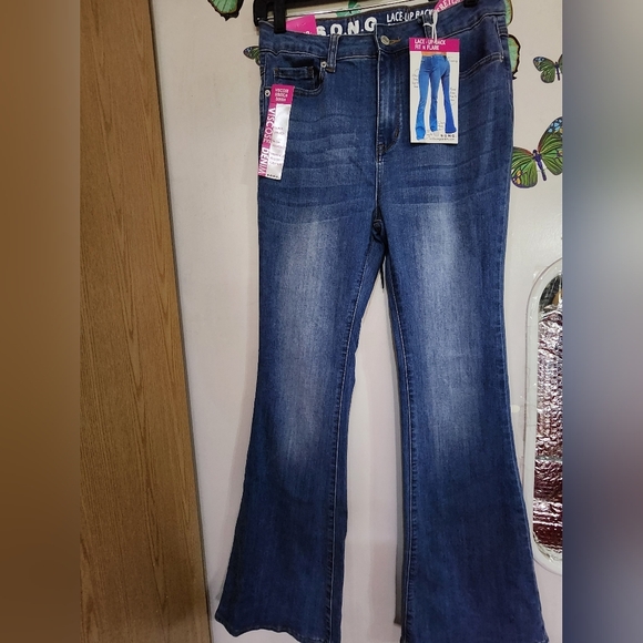 high waist flared jeans - Picture 1 of 6